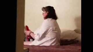 12 ίντσα παχιά δονητής κάνει γυναίκα οργασμό πολύ δύσκολο